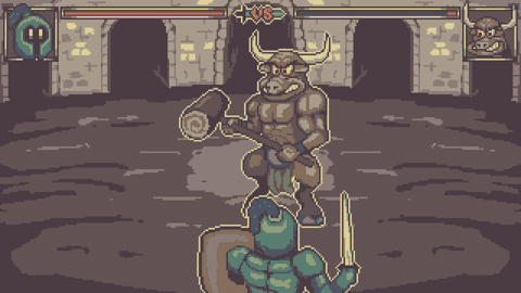 Boss Pit gameplay footage